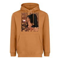 Meerkat Melanin poppin' afro woman Heavyweight Hoodie - RanaPortraitStore
