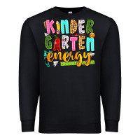 Black kindergarten energy Premium Sweatshirt - texasbilliewilder