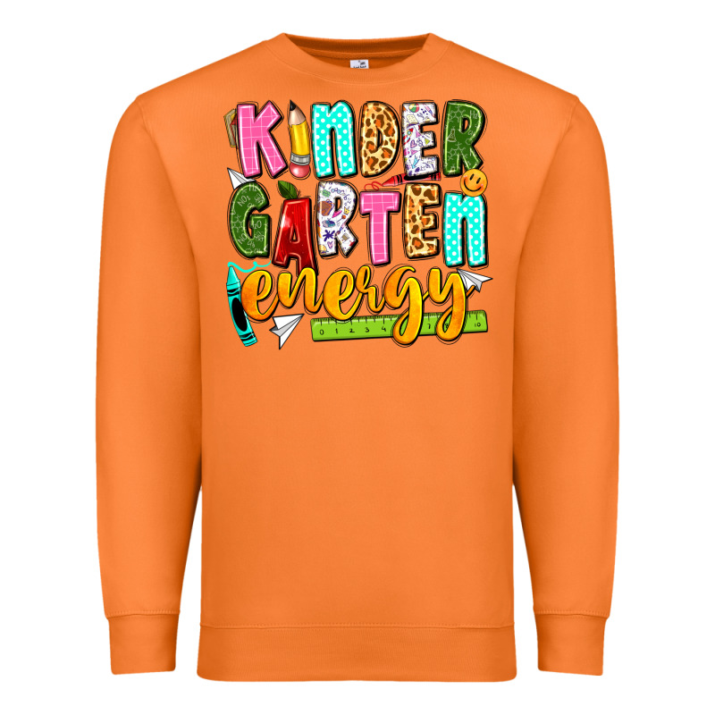 Kindergarten Energy Premium Sweatshirt by texasbilliewilder | Teevron