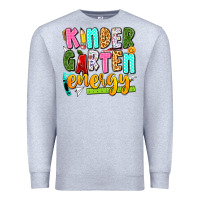Heather Grey kindergarten energy Premium Sweatshirt - texasbilliewilder