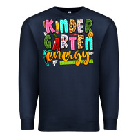 Navy kindergarten energy Premium Sweatshirt - texasbilliewilder