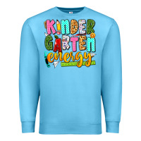 Ocean Blue kindergarten energy Premium Sweatshirt - texasbilliewilder