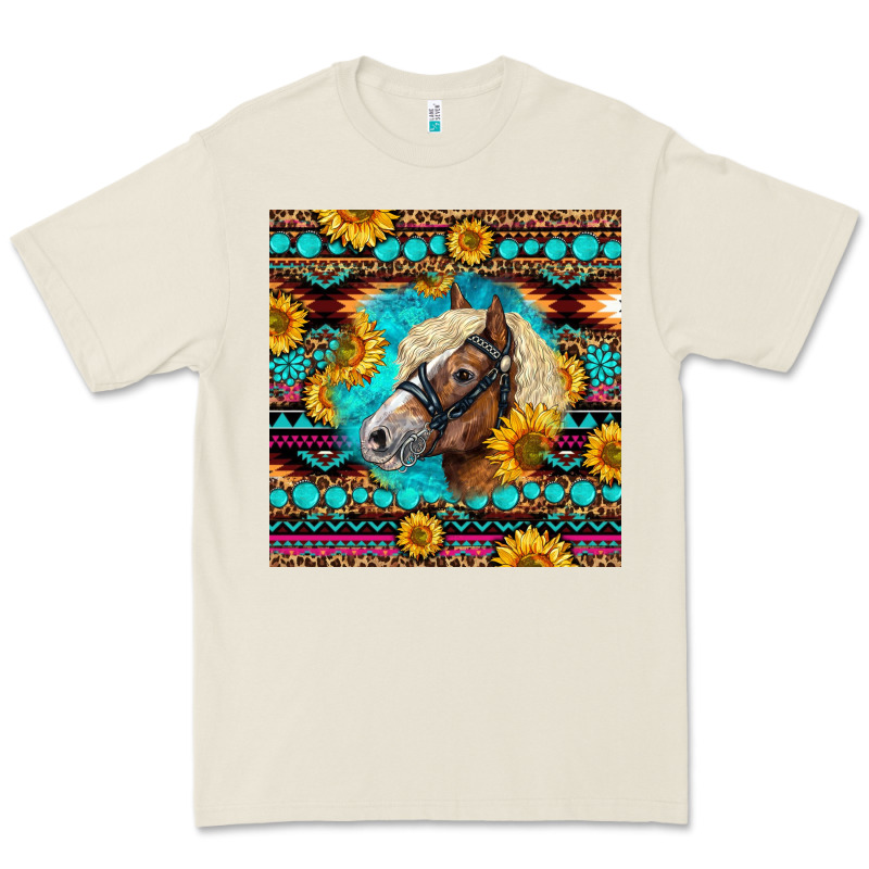 Haflinger Horse Aztec Premium Tee by LillyAllenDesigns | Teevron