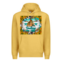 Antique Gold teaching my tribe tumbler Premium Hoodie - BundleAndBundleShop