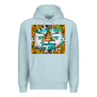 Blue Mist teaching my tribe tumbler Premium Hoodie - BundleAndBundleShop