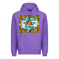 Purple teaching my tribe tumbler Premium Hoodie - BundleAndBundleShop
