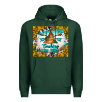 Sports Green teaching my tribe tumbler Premium Hoodie - BundleAndBundleShop