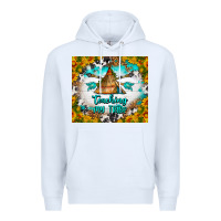 White teaching my tribe tumbler Premium Hoodie - BundleAndBundleShop