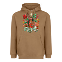 Toasted Coconut Merry and bright black girl sneakers Heavyweight Hoodie - RanaPortraitStore