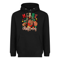 Black Merry Christmas black girl sneakers Heavyweight Hoodie - RanaPortraitStore