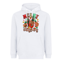 White Merry Christmas black girl sneakers Heavyweight Hoodie - RanaPortraitStore