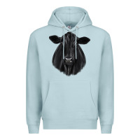 Blue Mist black angus Premium Hoodie - JahusDesignShop