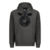 Charcoal Heather black angus Premium Hoodie - JahusDesignShop