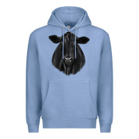 Colony Blue black angus Premium Hoodie - JahusDesignShop