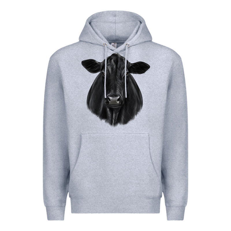 Black Angus Premium Hoodie by JahusDesignShop | Teevron