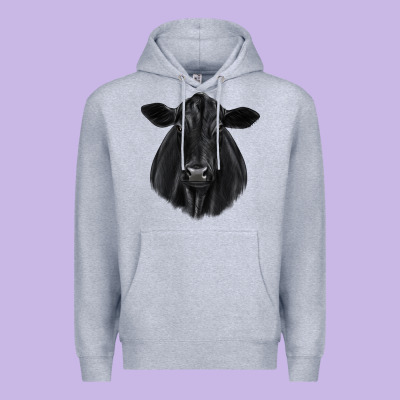 Black Angus Premium Hoodie Designed By Jahusdesignshop