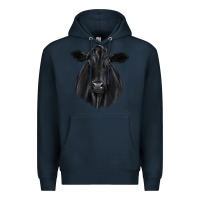 Navy black angus Premium Hoodie - JahusDesignShop