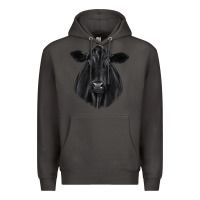 Smoke black angus Premium Hoodie - JahusDesignShop