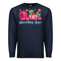 Navy harvesting hope Premium Sweatshirt - Zillion Design Studio