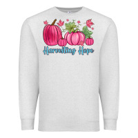 Oatmeal Heather harvesting hope Premium Sweatshirt - Zillion Design Studio