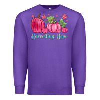 Purple harvesting hope Premium Sweatshirt - Zillion Design Studio