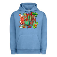 Pigment Pebble Blue sweet summer time margarita Urban Hoodie - Jasminsmagicworld