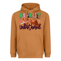 Meerkat Naturally unbothered afro nails Heavyweight Hoodie - RanaPortraitStore