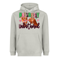 Moon Dust Naturally unbothered afro nails Heavyweight Hoodie - RanaPortraitStore