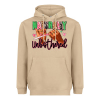 Mushroom Naturally unbothered afro nails Heavyweight Hoodie - RanaPortraitStore