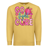 Go Fight Cure Premium Sweatshirt | Teevron