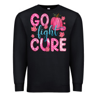 Black go fight cure Premium Sweatshirt - Zillion Design Studio