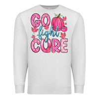 Oatmeal Heather go fight cure Premium Sweatshirt - Zillion Design Studio