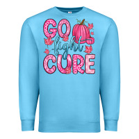 Ocean Blue go fight cure Premium Sweatshirt - Zillion Design Studio