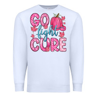 White go fight cure Premium Sweatshirt - Zillion Design Studio