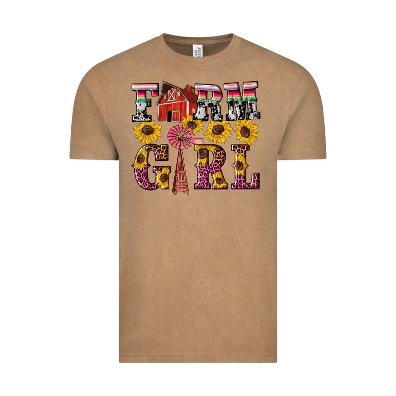 Western Farm Girl Vintage Tee by Artiststas | Teevron