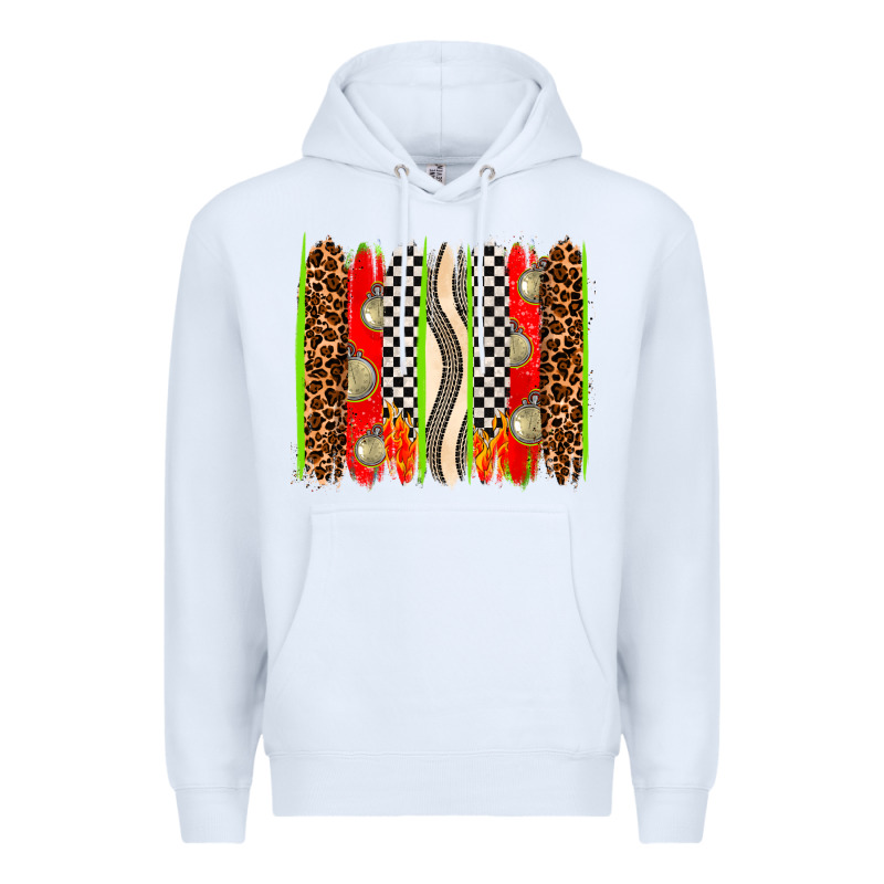 Race Brushstrokes Premium Hoodie by AdoDesignShop | Teevron