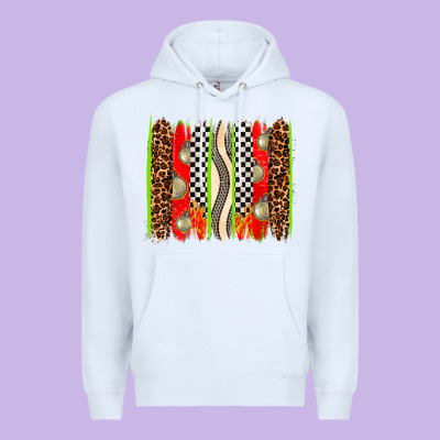 Race Brushstrokes Premium Hoodie Designed By Adodesignshop