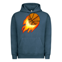 Pigment Midnight Navy basketball Urban Hoodie - JahusDesignShop