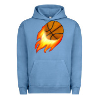 Pigment Pebble Blue basketball Urban Hoodie - JahusDesignShop
