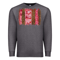 Charcoal Heather valentine's day love brushstrokes Premium Sweatshirt - RanaPortraitStore