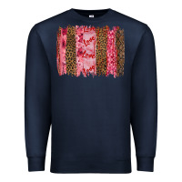 Navy valentine's day love brushstrokes Premium Sweatshirt - RanaPortraitStore