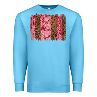 Ocean Blue valentine's day love brushstrokes Premium Sweatshirt - RanaPortraitStore