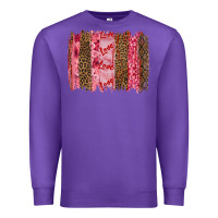 Purple valentine's day love brushstrokes Premium Sweatshirt - RanaPortraitStore