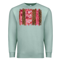 Seafoam valentine's day love brushstrokes Premium Sweatshirt - RanaPortraitStore