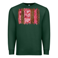 Sports Green valentine's day love brushstrokes Premium Sweatshirt - RanaPortraitStore
