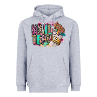 Heather Grey Nail Tech afro nail art Heavyweight Hoodie - RanaPortraitStore