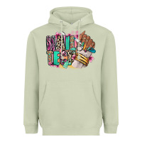 Matcha Nail Tech afro nail art Heavyweight Hoodie - RanaPortraitStore