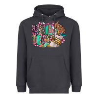 Smoke Nail Tech afro nail art Heavyweight Hoodie - RanaPortraitStore