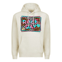 Oatmeal Heather race day Premium Hoodie - AdoDesignShop