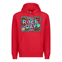 Red race day Premium Hoodie - AdoDesignShop